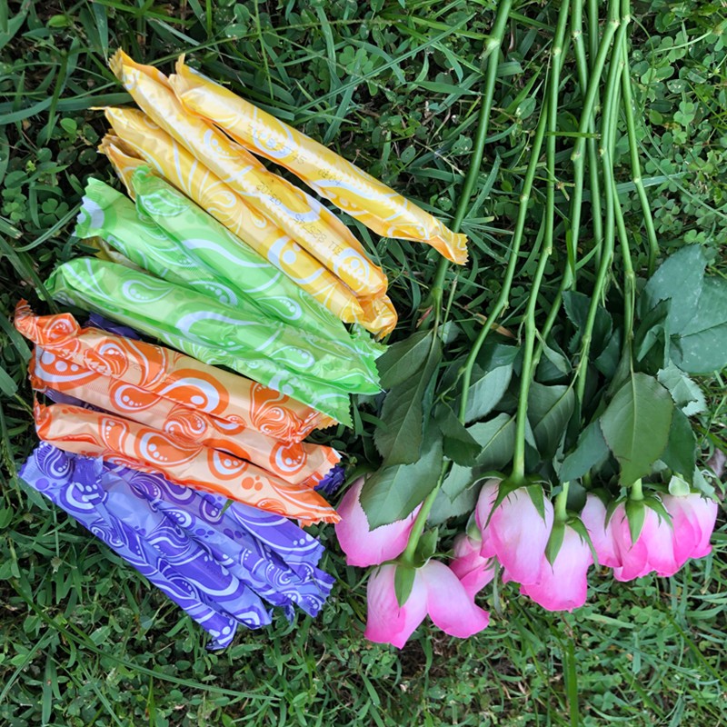 Tampons Factory - OEM Colorful Applicator Pack