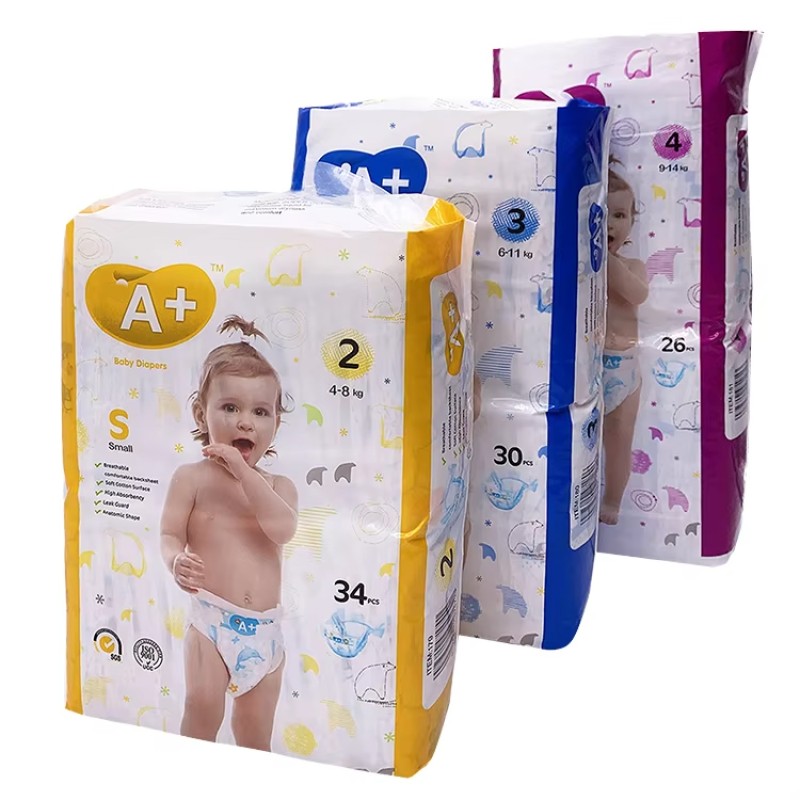 Baby Diapers Factory - Yueyue Pull-Up Pants 3D