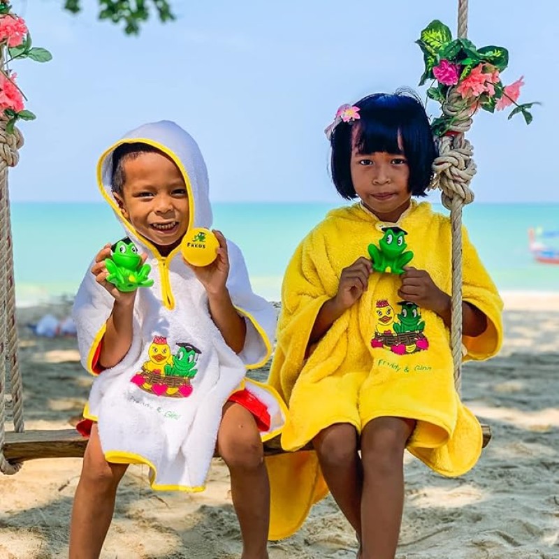 Hooded Poncho Supplier - OEM Knitted for Kids