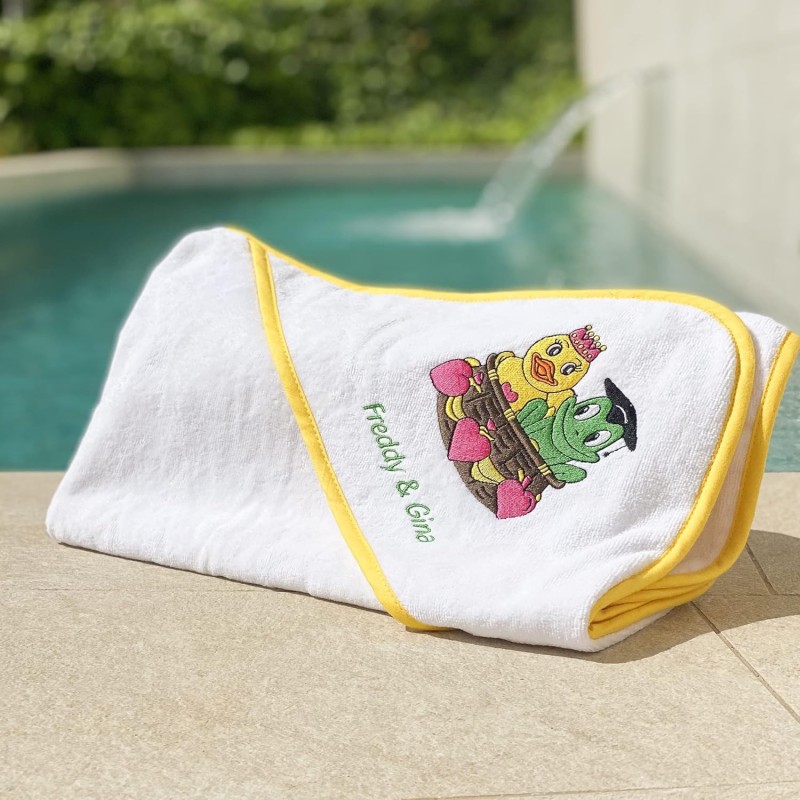 Hooded Bath Towel Manufacturer - Kids Polyester Quick-Dry