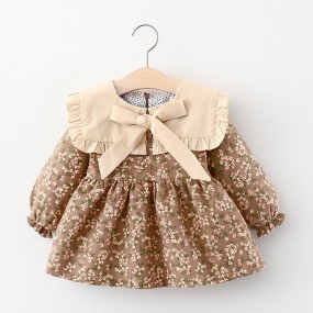 Baby Girl Dress Set Manufacturer - Ruffle Sleeveless Top
