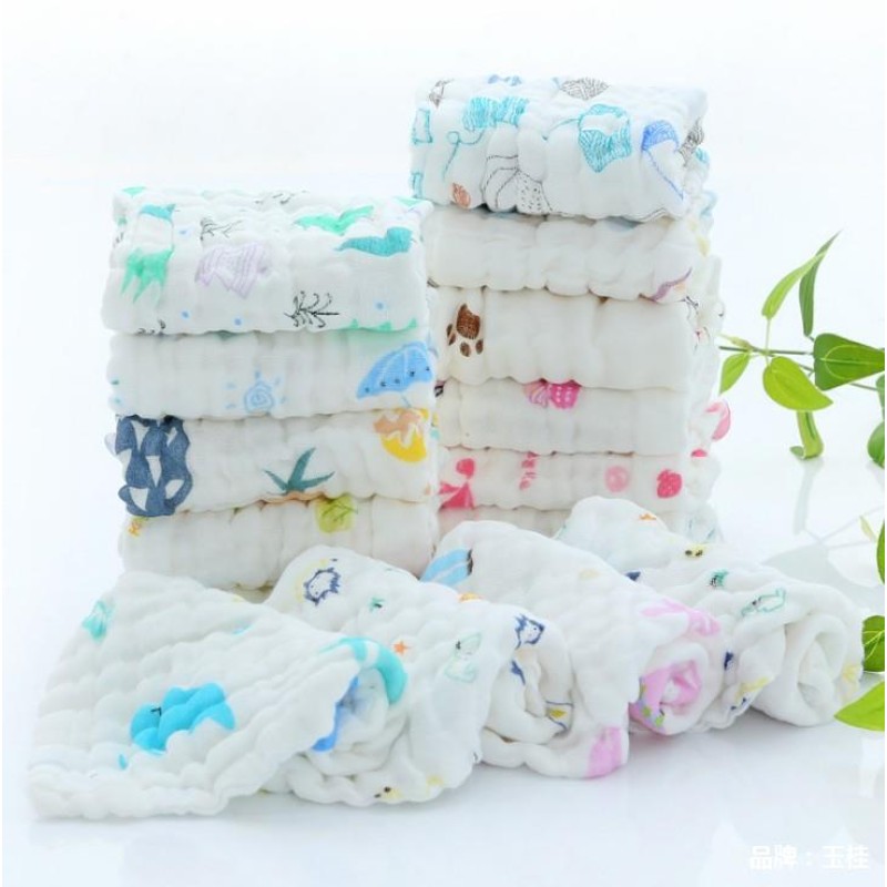 Baby Wash Cloth Manufacturer - Wholesale 5pcs Square