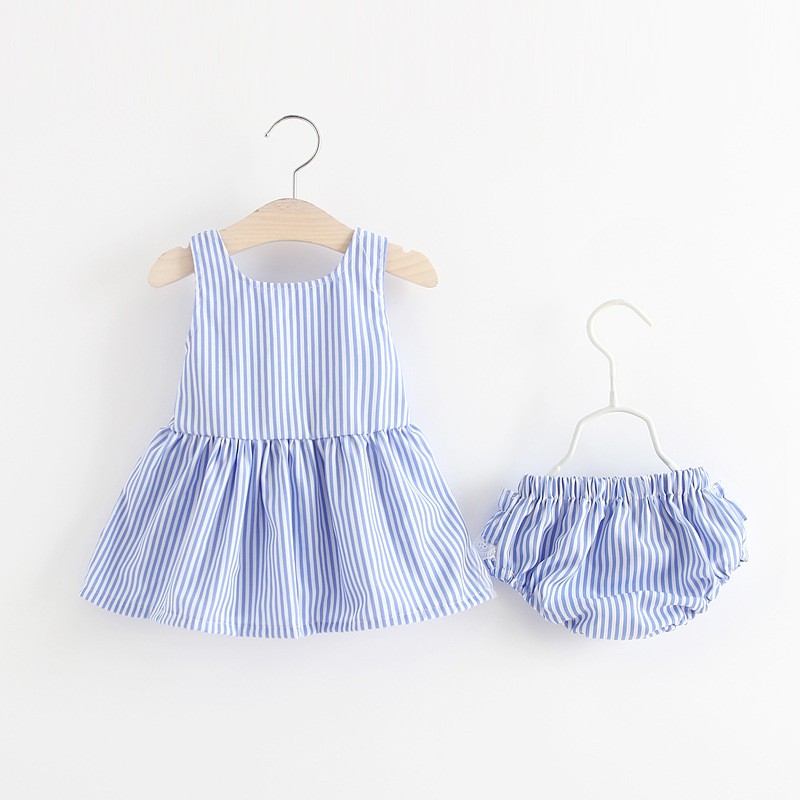 Summer Baby Dress Factory - Floral Bow Beach Holiday