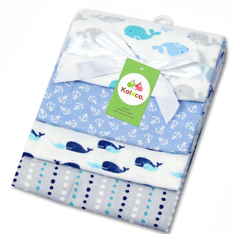Baby Knit Blanket Factory - Full Print Cartoon Large