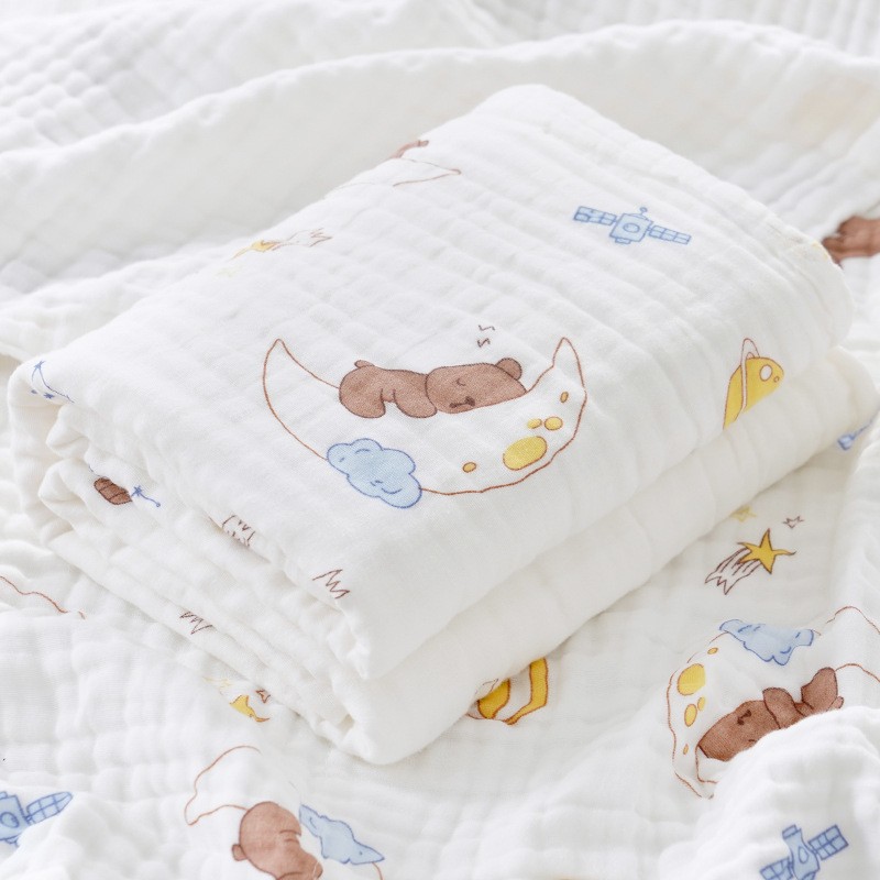 Organic Cotton Blanket Factory - High Quality 6 Layer