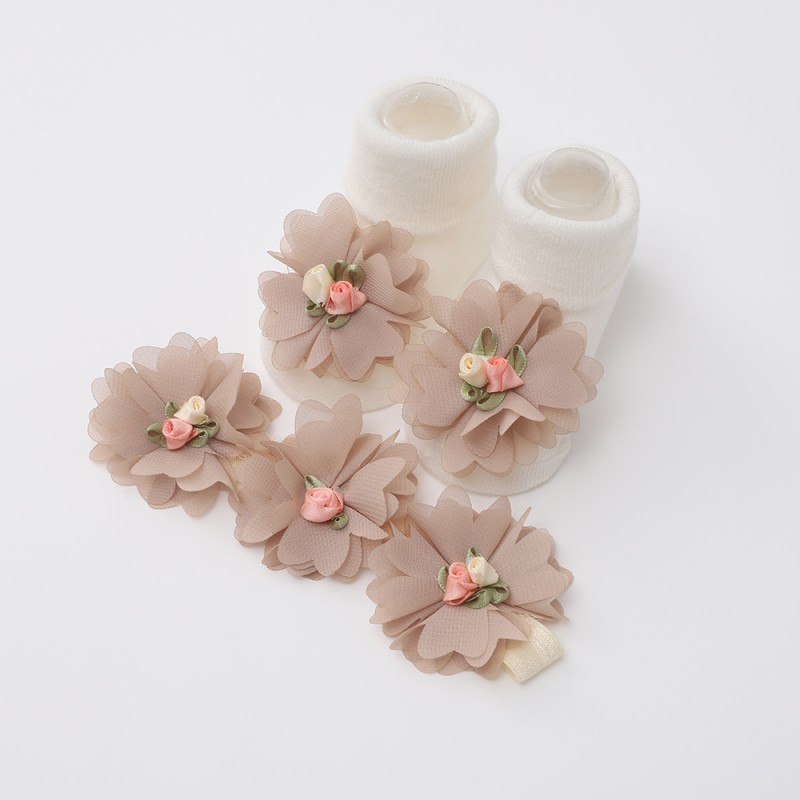 Baby Socks Set Supplier - Candy Flower Lace