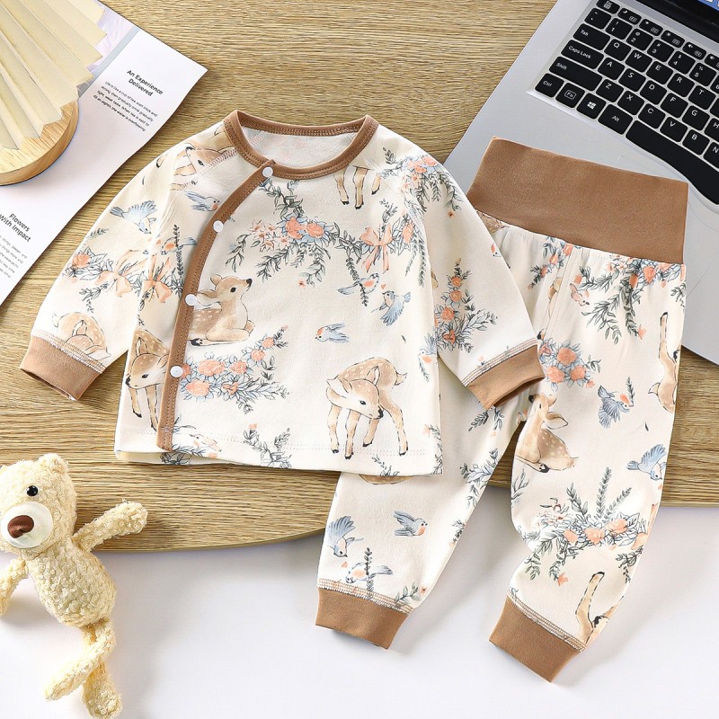 Baby Tracksuit Manufacturer - Letter Sweatshirts Set