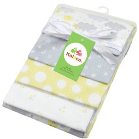 Cotton Flannel Blanket Supplier - Premium Swaddle Wrap