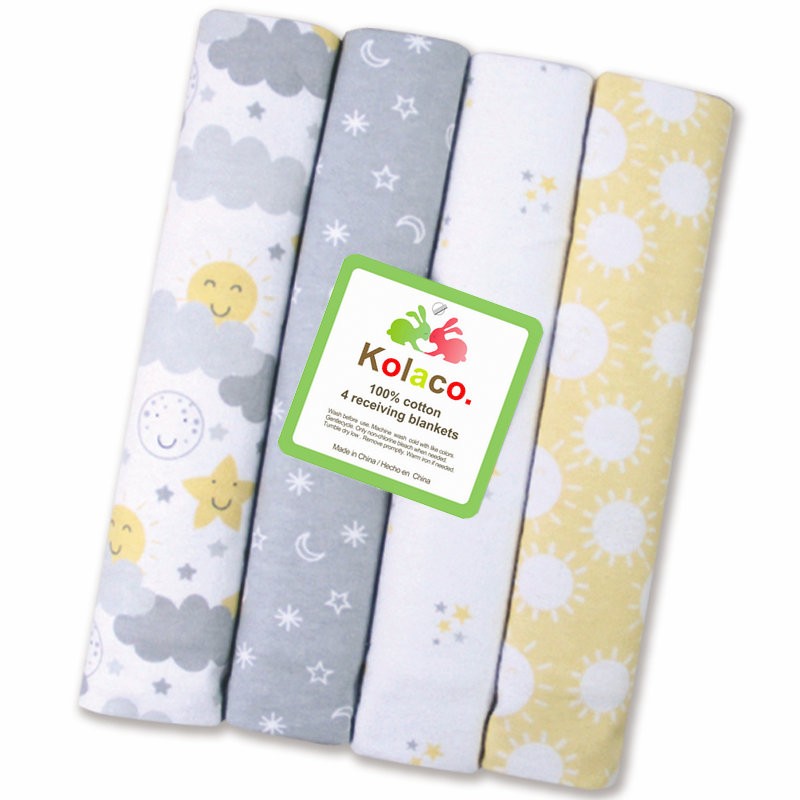 Baby Bedding Set Factory - 4pcs Flannel Printing