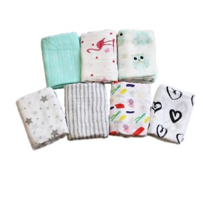 Bamboo Cotton Baby Blankets Manufacturer - Solid Color