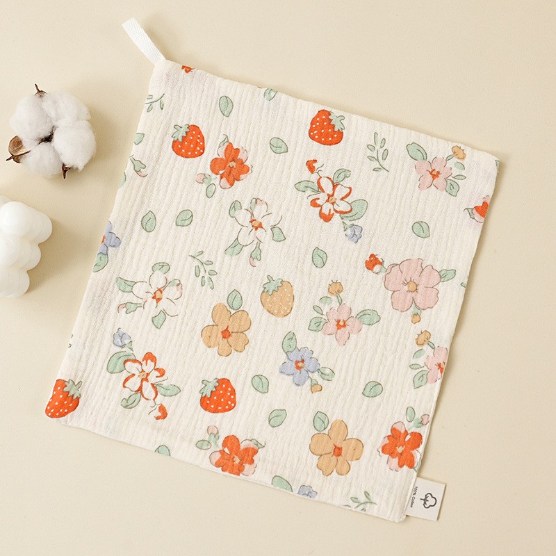 Cotton Gauze Washcloth Factory - Solid Color 4 Layers