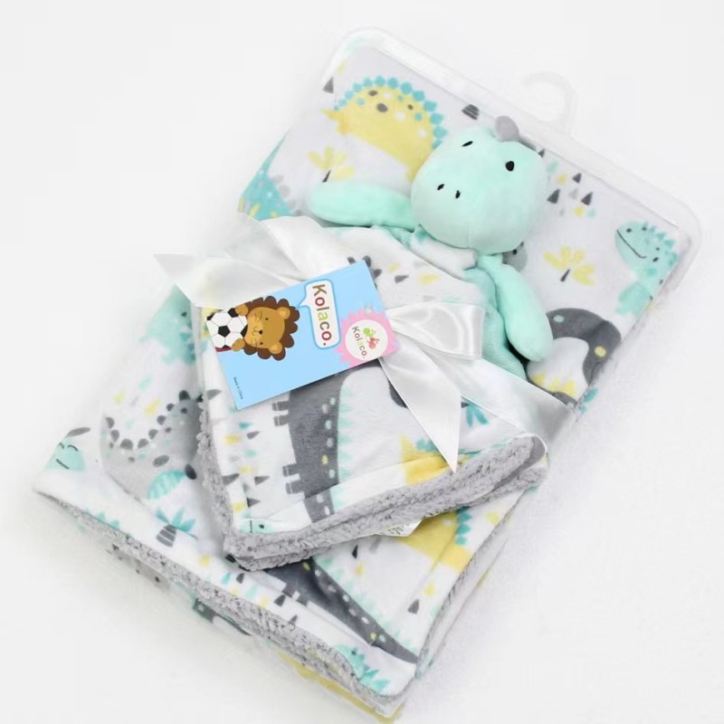 Plush Security Blanket Supplier - Unisex Animal Toy