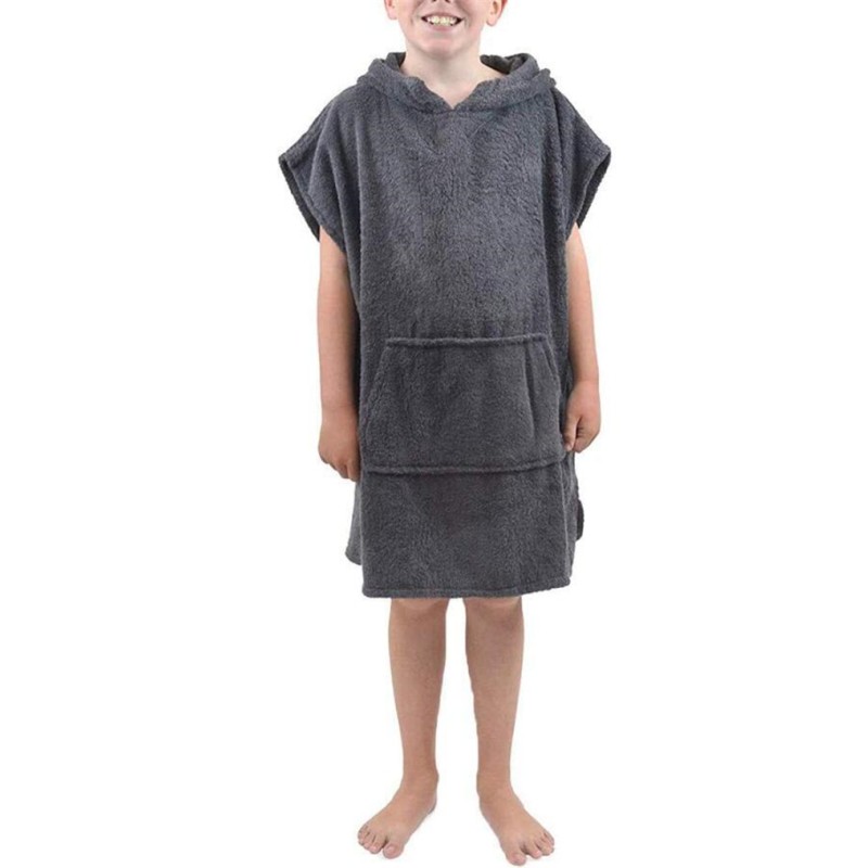 Microfiber Hooded Poncho Supplier - Kids Soft Flannel