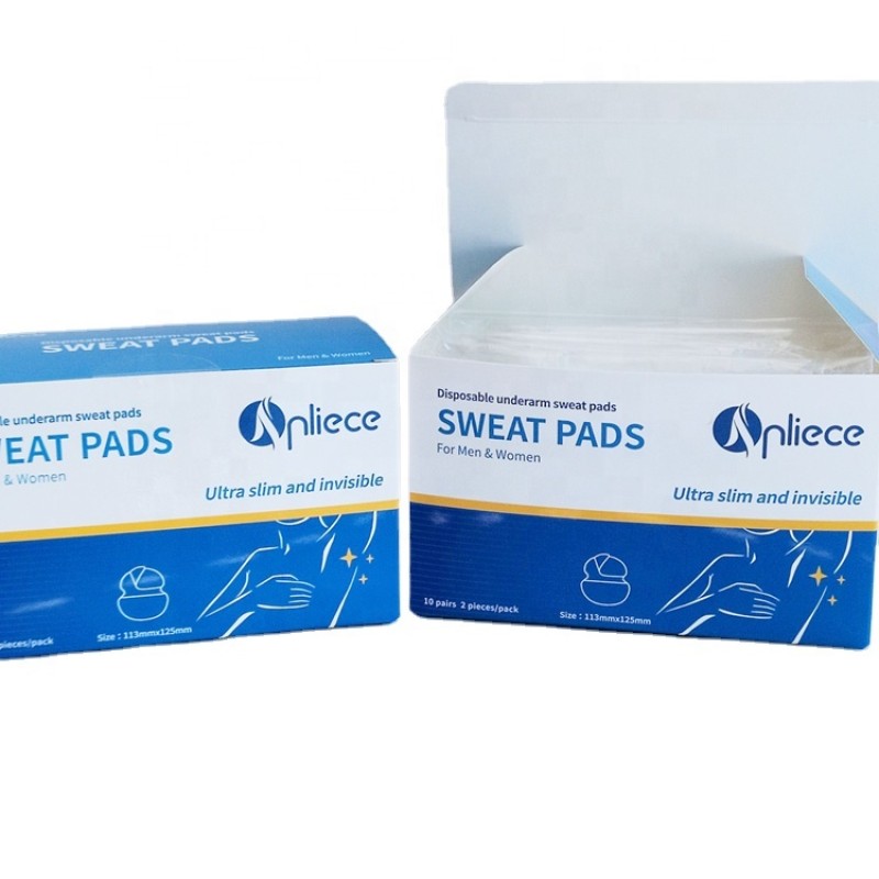 Underarm Sweat Pads Factory - Black Antiperspirant Adhesive