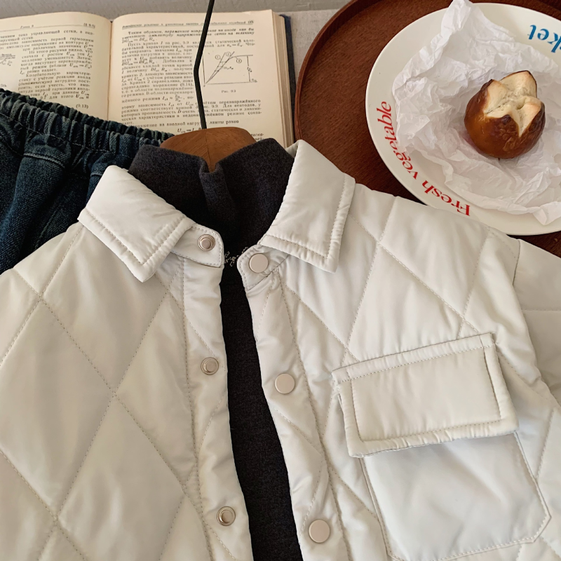 Boy Jacket Manufacturer - AW26 Quilted Cotton Korean Style