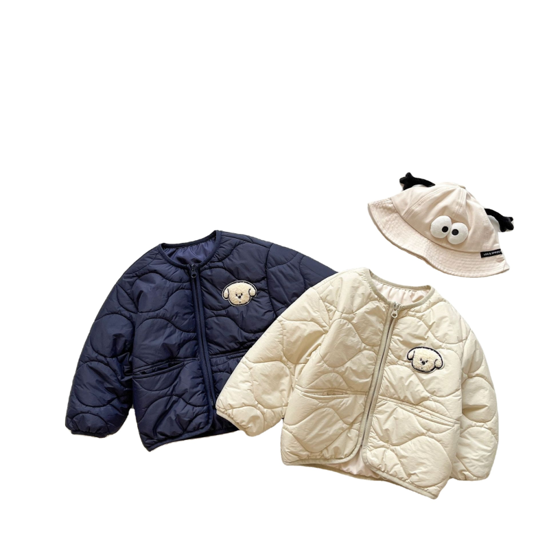 Winter Jackets Supplier - Girls Quilted Cotton Small
