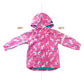 Raincoat Supplier - Children Customized Wet Color