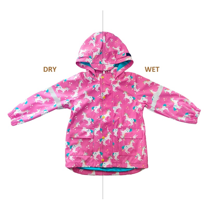 Raincoat Supplier - Children Customized Wet Color