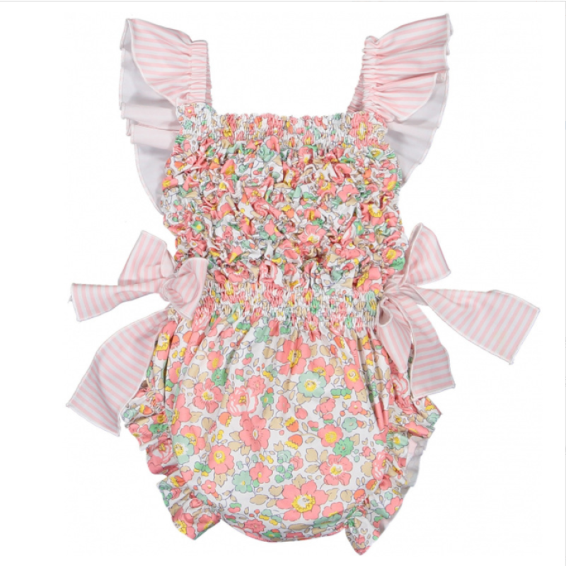 Girls Swimwear Supplier - Hot Sales Bow-knot Floral