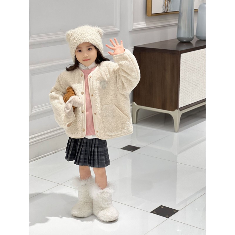 Children Wear Factory - New Arrival CICI Lamb Velvet