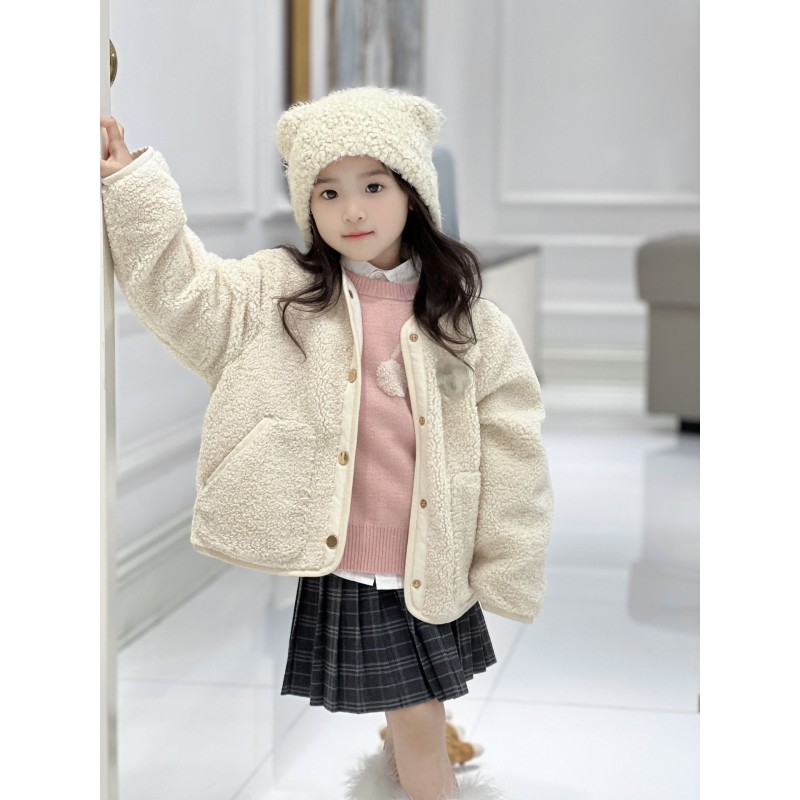 Children Wear Factory - New Arrival CICI Lamb Velvet
