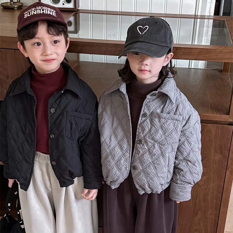 Quilted Jacket Manufacturer - Customizable LOGO Girls