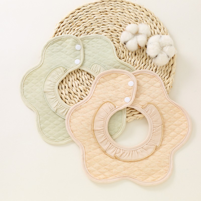 Saliva Towel Manufacturer - Baby Colored Cotton Warm