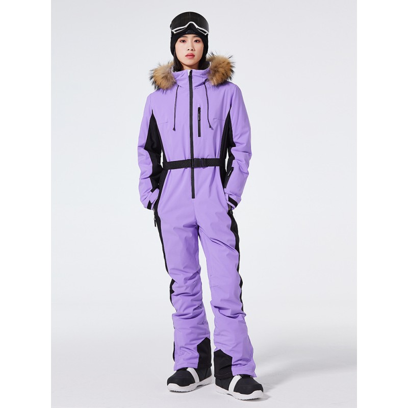 Ski Suit Factory - Women Plus Size Hooded Down