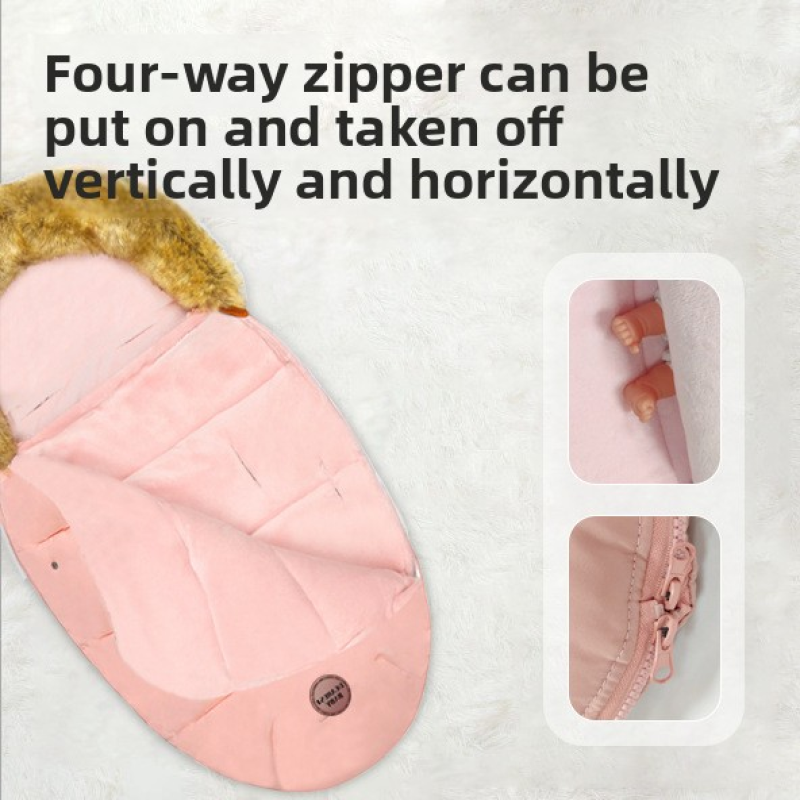 Stroller Blanket Supplier - Dual-Use Anti-Kick Baby