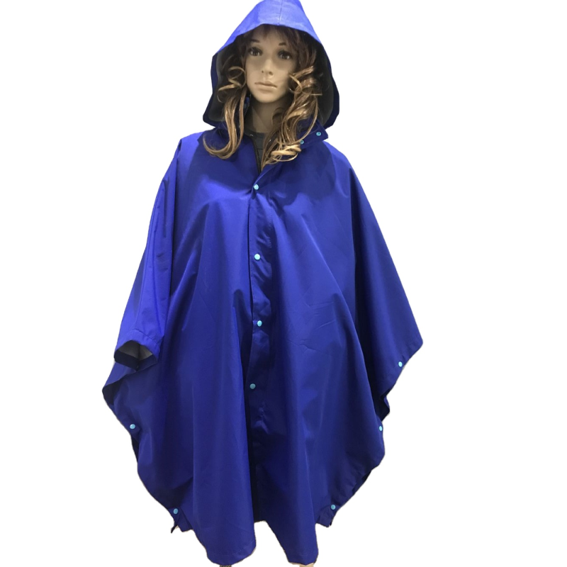 Adult Poncho Manufacturer - Polyester Large Size Biker