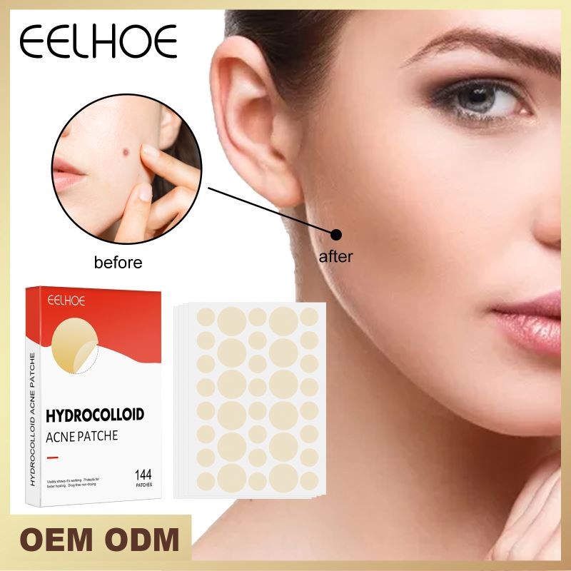 eelhoe hydrocolloid acne patch invisible acne patch clean acne waterproof breathable  muscle repair patch