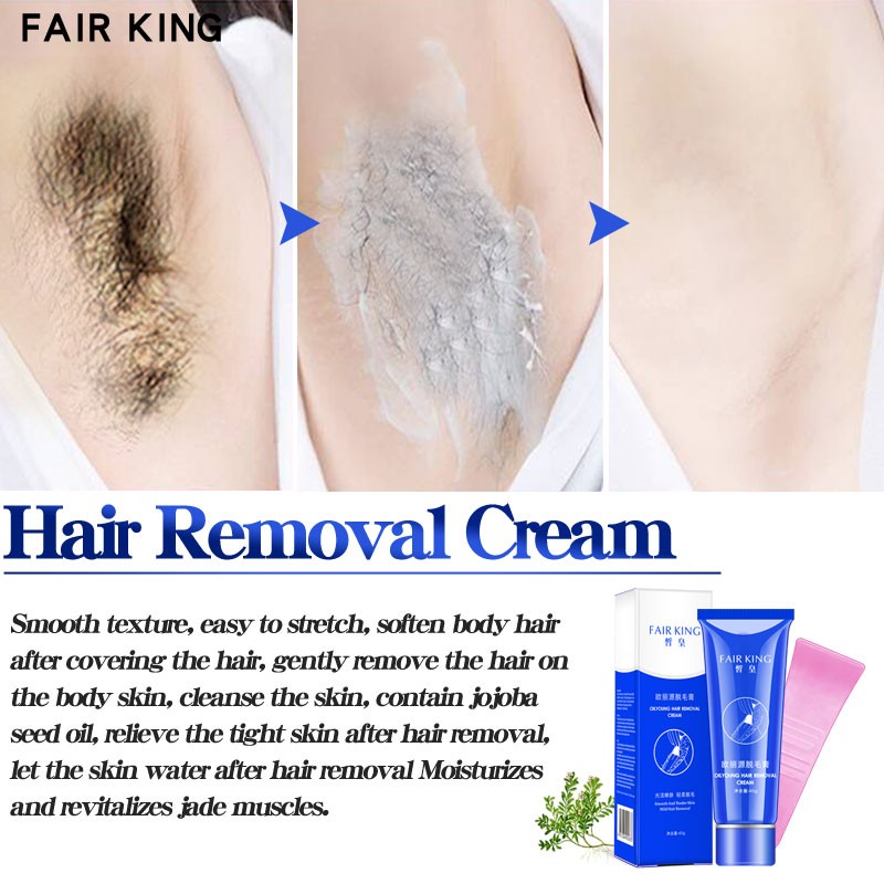 FAIR KING Herbal Depilatory Smoothing Cream Mild Magic All Clear Hair Removal Cream