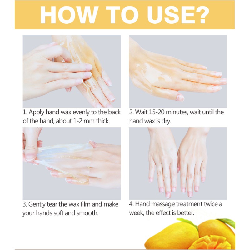 BIOAQUA Herbal Hand Care Cream Milk Honey Wax Spoon Paraffin Whitening Exfoliator Nourish Moisturizing Hydrating Removes Dead