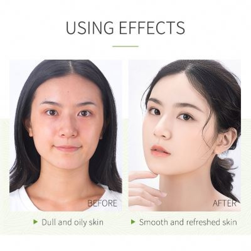 LAIKOU Skin Care Deep Cleansing Refreshing  Oil Control Acne Treatment Natural Matcha Tea Mud Mask 5g
