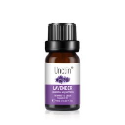 Unclin 10ML Pure Essential Oils Aromatherapy Machine Decompression Sleep Aid with Lavender Tea Tree Sage Geranium Oils
