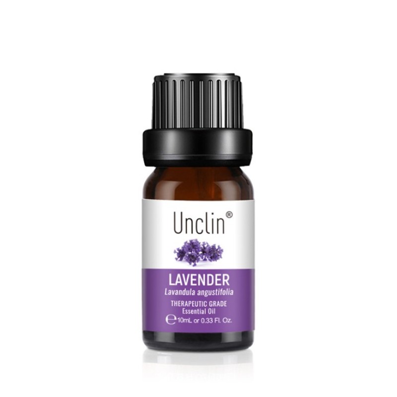 Unclin 10ML Pure Essential Oils Aromatherapy Machine Decompression Sleep Aid with Lavender Tea Tree Sage Geranium Oils