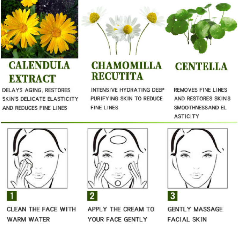 MABREM Moist, Clear, Delicate,Smooth Marigold clear Double Moisturizing Cream