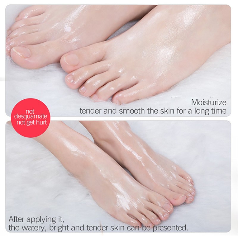 Natural Organic Volcanic Mud Foot Film  Exfoliating Foot Film Private Label Foot Film