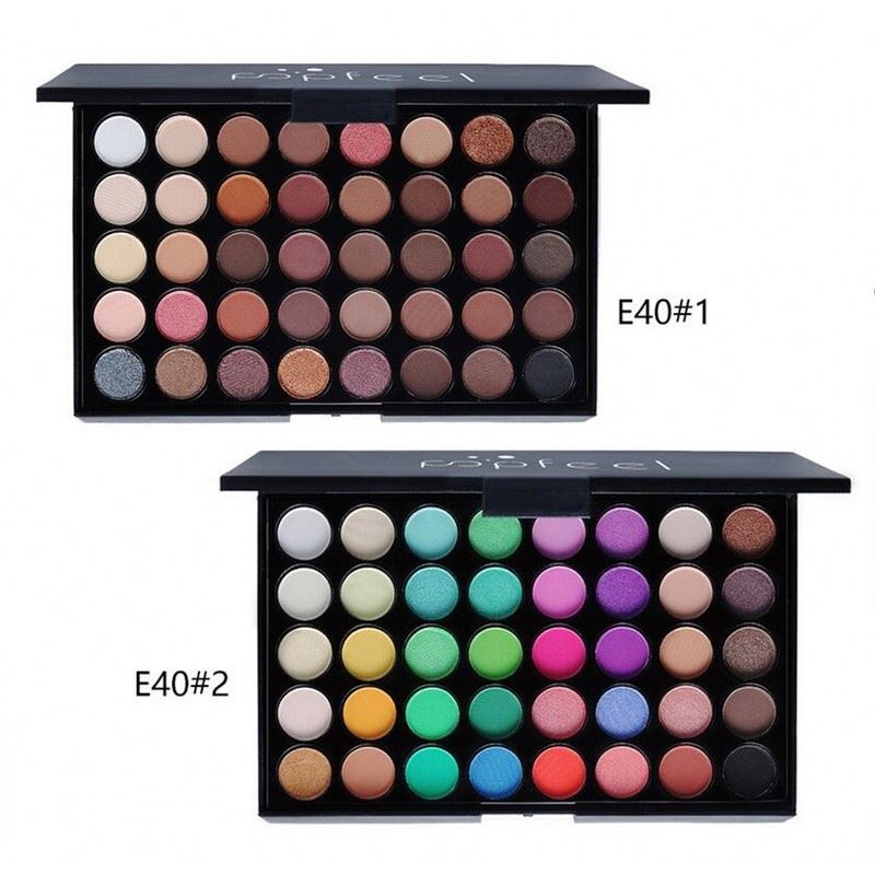 Oem Factory Direct Makeup Popfeel 40 Colors Matte Nude Waterproof Eye Shadow Palette