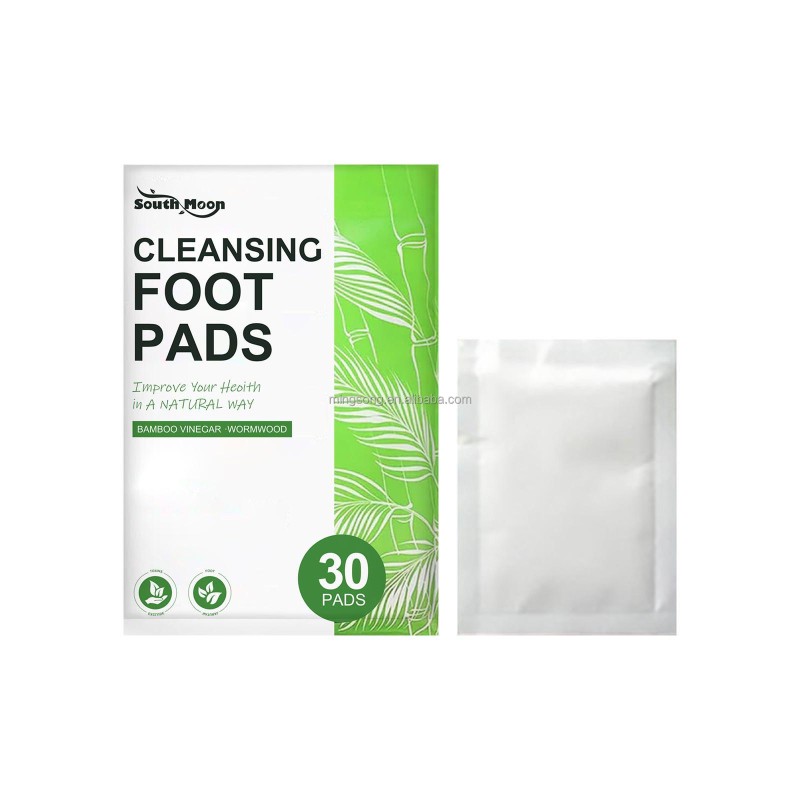 New Arrival Vinegar Cleansing Foot Pads Wormwood Cleansing Detox Foot Pads