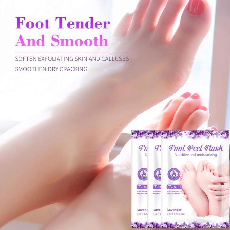 Peeling Exfoliating Foot Mask Feet Mask Remove Dead Skin Cuticles Heel Foot Care Pedicure Socks