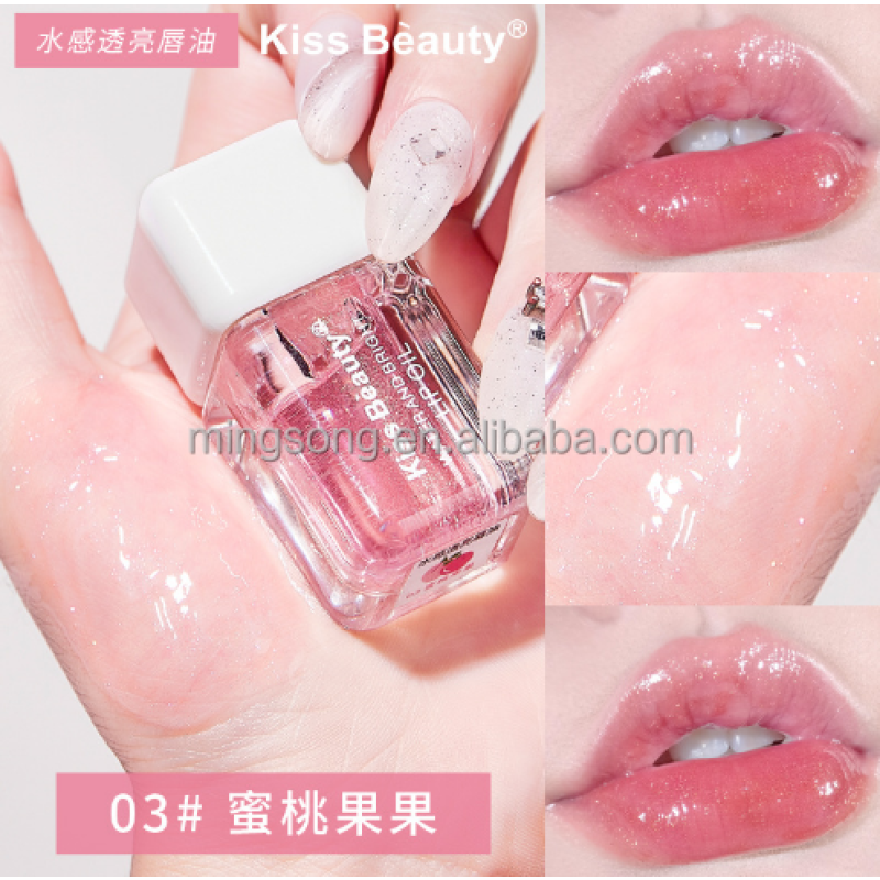 Enjoy Skin 4 Colors Lip Oil Fruit Smells Brightening  and Moisturizing Lip Skin  Beauty Care Jelly  Lip Gloss