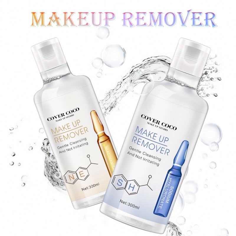 Private Label Rose Scented Micellar Cleansing Water Effective Face & Makeup Removing Water