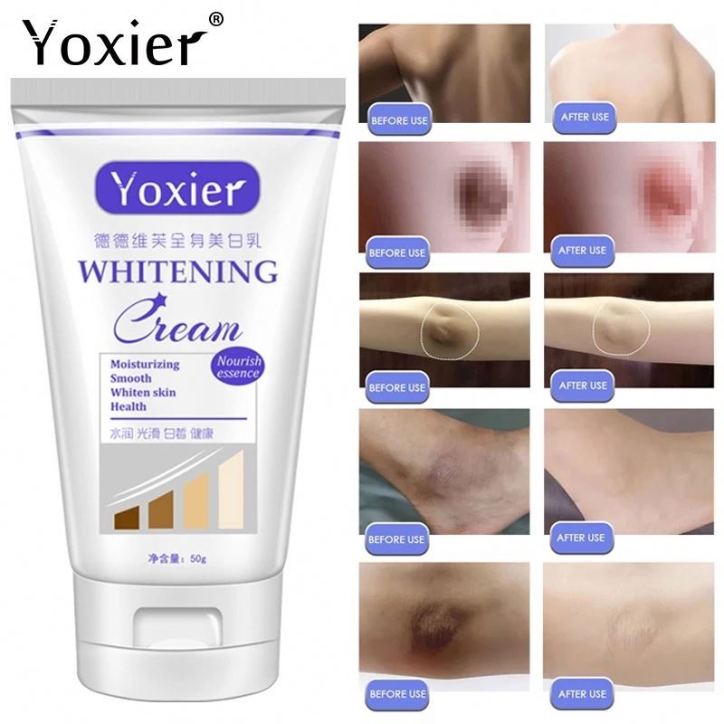 YOXIER Skin Care Products Moisturizing Nourishing Smoothing Full Body Whitening Cream 50ml
