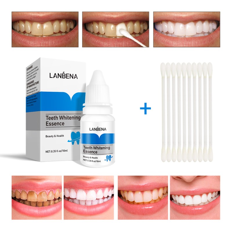 Multi-Purpose Teeth Whitening Oral Hygiene Serum Oral Care Toothpaste with Bleaching Tools Removes Plaque Stains
