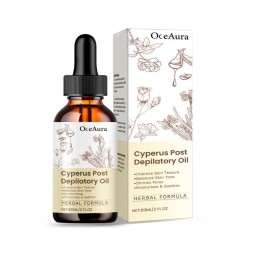 OCEAURA After Hair Removal Repairing Soothing Shrinking Pores Natural Cyperus Rotundus Essential Oil