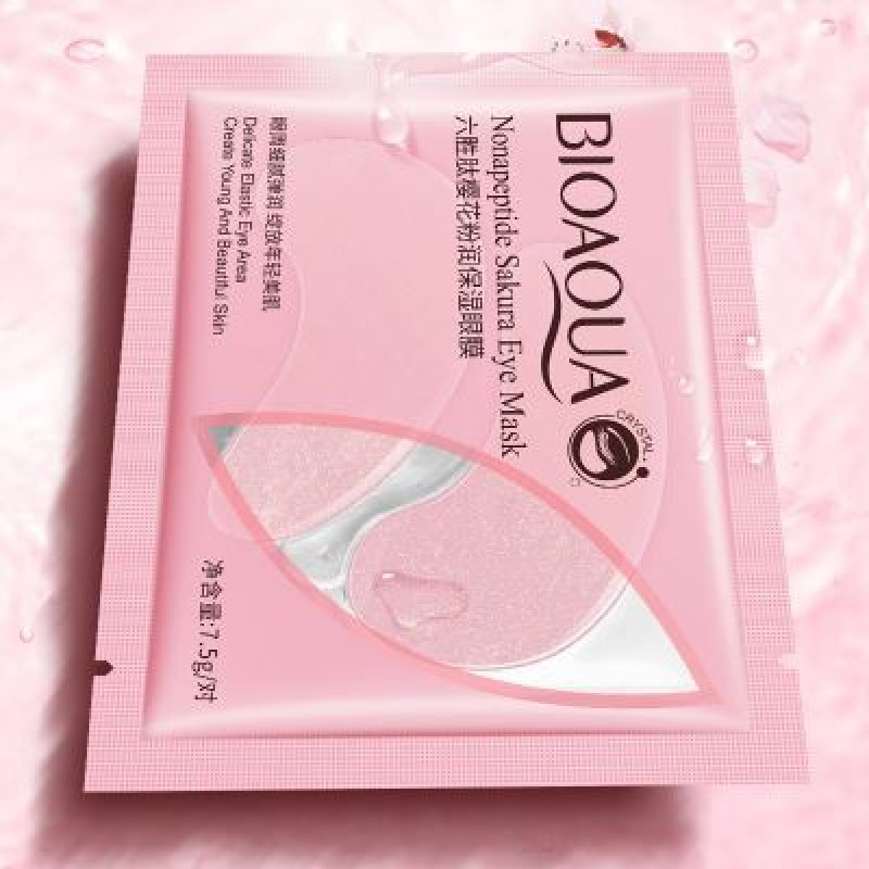 BIOAQUA Niacinamide Seaweed Moisturizing and Smoothing Eye Mask Firming Around the Eyes  Care