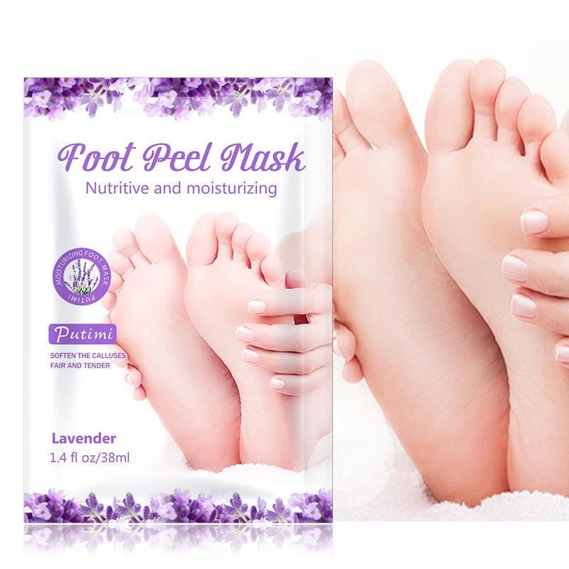 Peeling Exfoliating Foot Mask Feet Mask Remove Dead Skin Cuticles Heel Foot Care Pedicure Socks