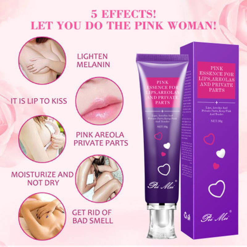 PEI MEI Private Area Perfect Care Permanent Lady Nipple Lip Whitening Pink Cream