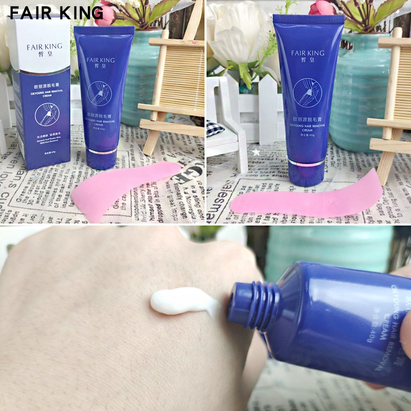 FAIR KING Herbal Depilatory Smoothing Cream Mild Magic All Clear Hair Removal Cream